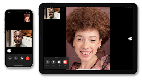 Người dùng chỉ có thể sử dụng FaceTime trong trường hợp cả 2 có sử dụng FaceTime trên các sản phẩm của Apple
